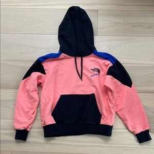 The North Face Black and Pink Hoodie